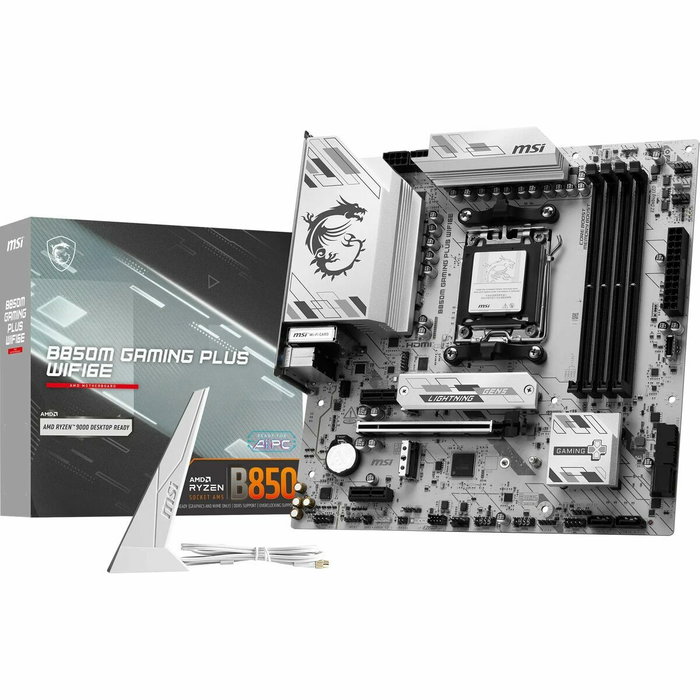 MSI B850M GAMING PLUS WIFI6E Micro ATX AMD B850 DDR5 MSI B850M GAMING PLUS WIFI6E Micro ATX AMD B850 DDR5