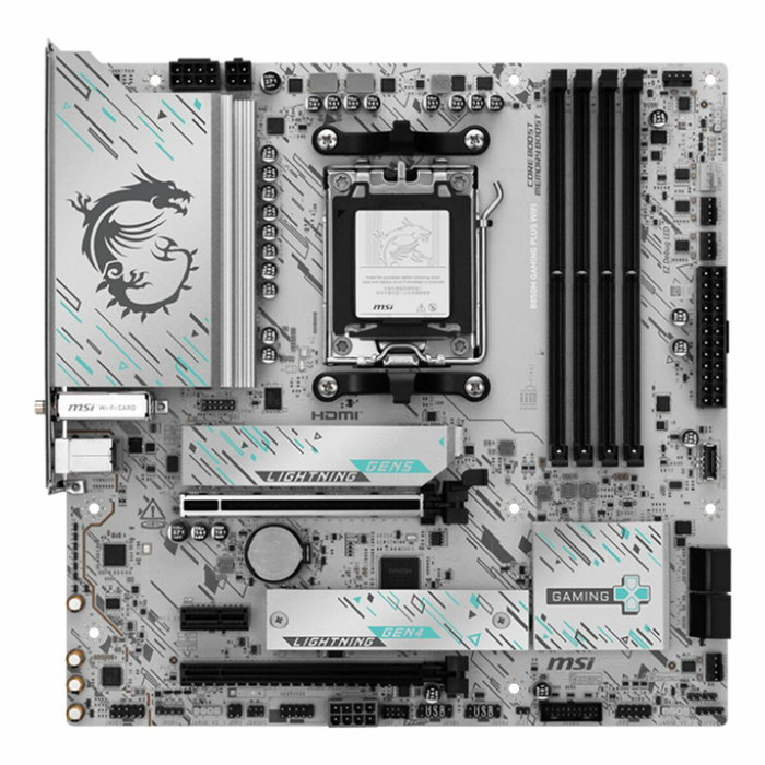 MSI B850M GAMING PLUS WIFI6E Micro ATX AMD B850 DDR5 MSI B850M GAMING PLUS WIFI6E Micro ATX AMD B850 DDR5