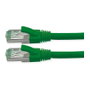 ROLINE Patchkabel Cat.6A S/FTP (PiMF) Verde 0,3 m