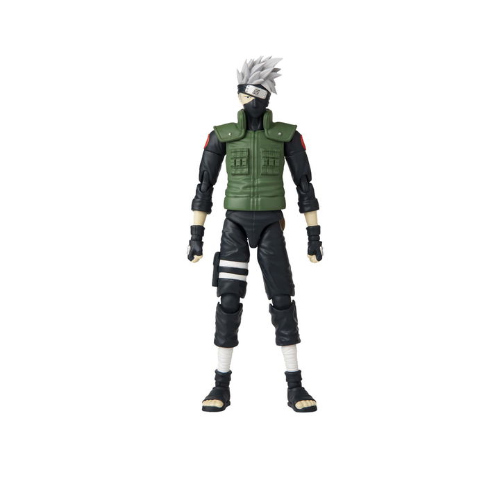 Bandai Anime Heroes 36903 Figura de Acción Kakashi Naruto con más de 20 Puntos de Articulación (Idiomas: English, Francés, Alemán, Portugués, Español)