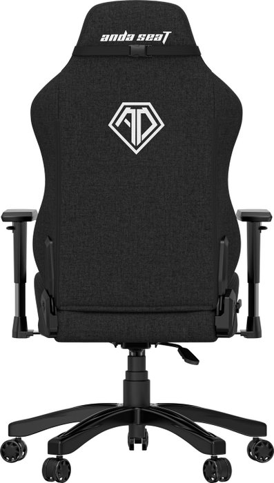 Anda Seat Phantom 3 L negra con tapicería de tela Anda Seat Phantom 3 L negra con tapicería de tela