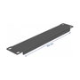 DeLOCK Tapa Ciega para Rack 1U, 10 pulgadas (25.4 cm), Metálica, Negro