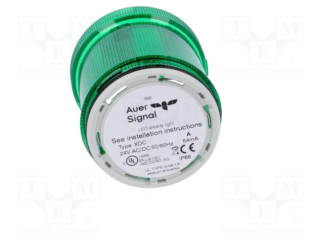 AUER SIGNAL Módulo de automatización señalizador luminoso verde LED IP66 Eco Modul 70