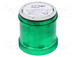 AUER SIGNAL Módulo de automatización señalizador luminoso verde LED IP66 Eco Modul 70