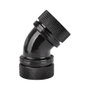 Thermaltake Pacific PETG Tube 45-Degree dual compression 16mm OD - Black