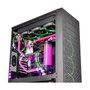Thermaltake Pacific PETG Tube 45-Degree dual compression 16mm OD - Black
