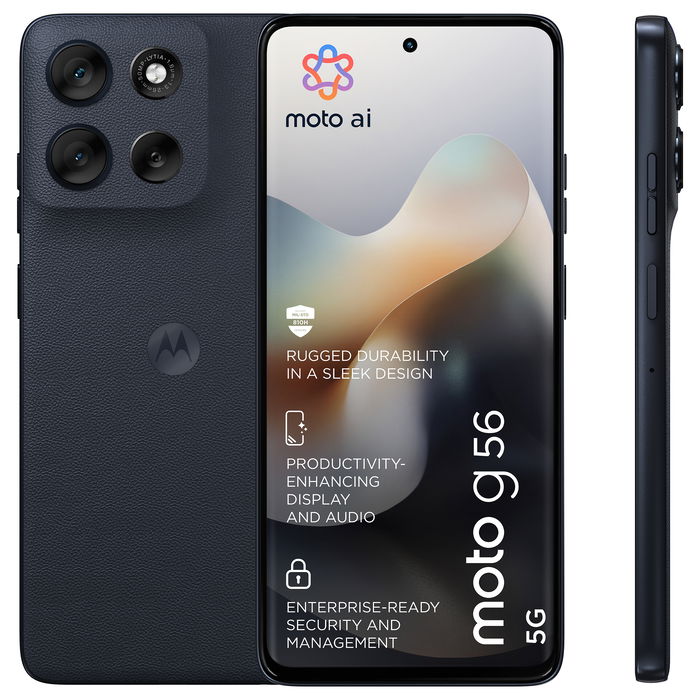 Motorola Moto G56 5G Business Edition Smartphone, 8 GB RAM, 256 GB Almacenamiento