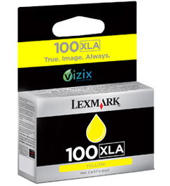 LEXMARK CARTUCHO INYECCION TINTA AMARILLO Nº100 XLA VIZIX