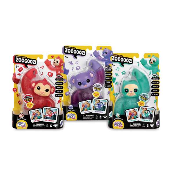 Famosa Little Live Pets Mascota Zoogooz Juguetona 17 cm Famosa Little Live Pets Mascota Zoogooz Juguetona 17 cm