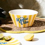 Home Deco Factory Bol 750 ml Polipropileno Colección Dolce Vita - Amarillo, Azul o Rosa