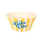 Home Deco Factory Bol 750 ml Polipropileno Colección Dolce Vita - Amarillo, Azul o Rosa