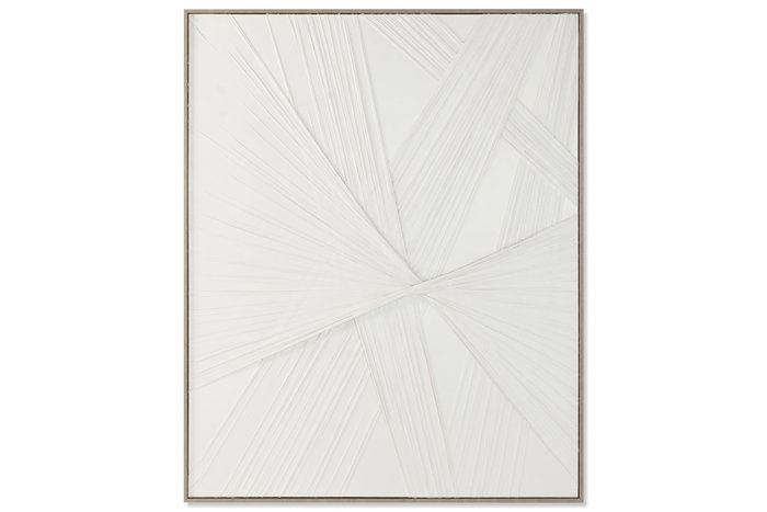 DKD Home Decor Cuadro Lienzo Abstracto 3D Blanco 123x153 cm DKD Home Decor Cuadro Lienzo Abstracto 3D Blanco 123x153 cm