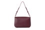 Lucky Bees 1273 Bolso Claret Red de Cuero de Polivinilo Elegante para Mujer