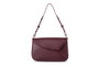 Lucky Bees 1273 Bolso Claret Red de Cuero de Polivinilo Elegante para Mujer