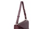 Lucky Bees 1273 Bolso Claret Red de Cuero de Polivinilo Elegante para Mujer