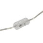 DKD Home Decor Lámpara de Sobremesa de Fibra y Metal Natural