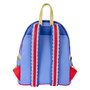 Loungefly Mochila Blancanieves Disney 26cm Mini Mochila de Terciopelo con Adornos de Piel Sintética
