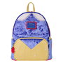 Loungefly Mochila Blancanieves Disney 26cm Mini Mochila de Terciopelo con Adornos de Piel Sintética