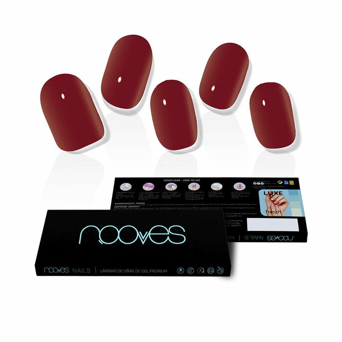 Uñas Postizas Nooves Midnight rain Gel Autoadhesivas 20 Piezas Uñas Postizas Nooves Midnight rain Gel Autoadhesivas 20 Piezas