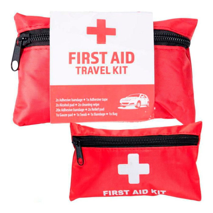 Basics Kit primeros auxilios para viajes con 33 piezas Basics Kit primeros auxilios para viajes con 33 piezas