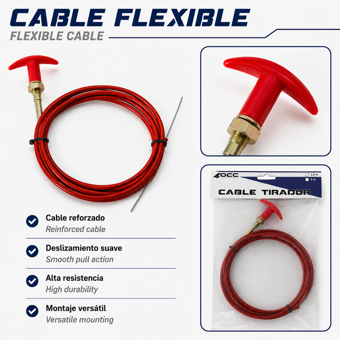Occ Motorsport Cable Tirador 1,5 Metros