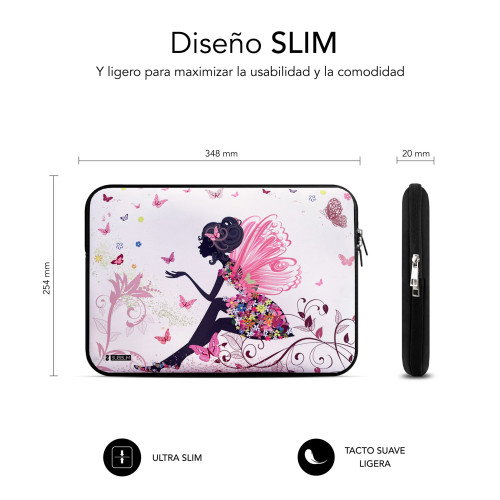 Subblim Trendy Sleeve Neo Hada 13,3-14 pulgadas