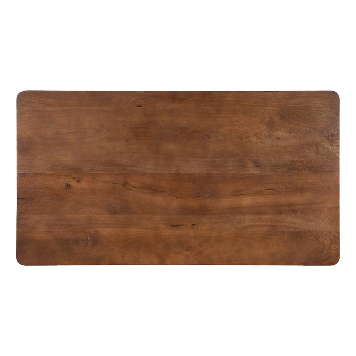 Mesa Marrón Madera de Mango 145 X 80 X 75 cm