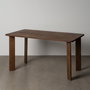 Mesa Marrón Madera de Mango 145 X 80 X 75 cm