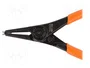 BAHCO Alicates para anillos exteriores rectos 10-25mm