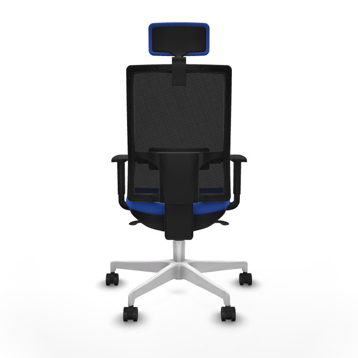 PIQUERAS Y CRESPO Silla de oficina Horna con mecanismo Sincro, Azul y Negro PIQUERAS Y CRESPO Silla de oficina Horna con mecanismo Sincro, Azul y Negro