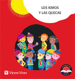 VICENS VIVES, LOS KIMOS Y LAS QUECAS C K Q LETRA PALO CUENTALETRAS NIVEL 2 - VICENS VIVES