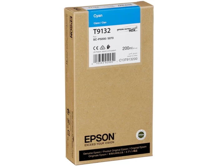 Epson T9132 Cartucho de tinta Cian 200ml