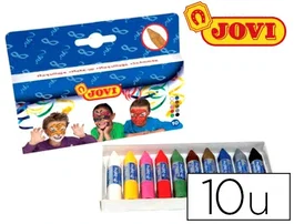 Jovi Barra Maquillaje Caja 10 Colores Surtidos