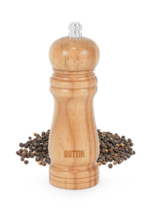 Quttin Molinillo de Pimienta de Madera 15 cm (20 Unidades)
