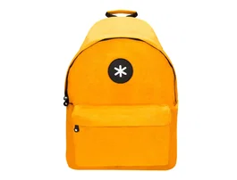 Antartik Mochila con Asa y Bolsillos con Cremallera Color Mostaza 310x160x410 mm