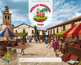 SM, Mercat Medieval 4 Anys Nivel 1 - VV.AA. (PROJ.EXPLORA)