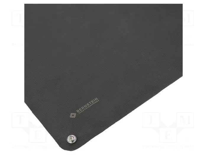 BERNSTEIN Manta de mesa ESD 500x400mm Negro BERNSTEIN Manta de mesa ESD 500x400mm Negro