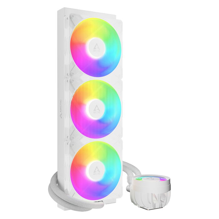 ARCTIC Liquid Freezer III Pro 420 A-RGB (White) Sistema de refrigeración líquida todo en uno con iluminación RGB para procesador