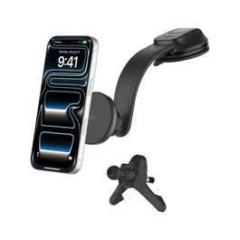 Belkin BoostCharge Soporte Magnético para Coche 15W Qi2 Negro