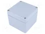 BOPLA EUROMAS Carcasa de Aluminio Universal IP66 100x100x81mm