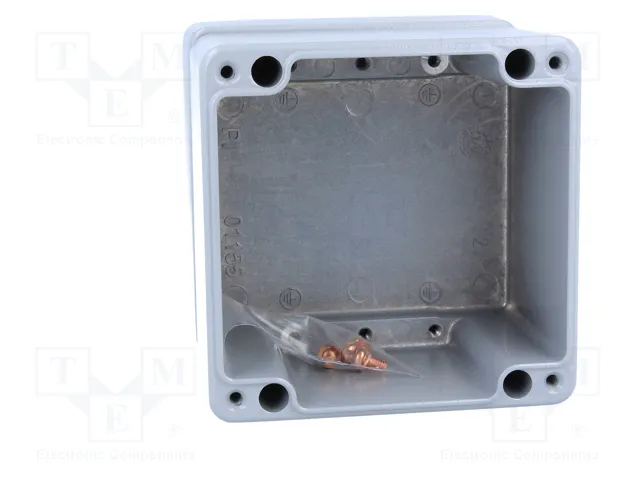 BOPLA EUROMAS Carcasa de Aluminio Universal IP66 100x100x81mm