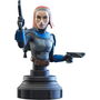 Diamond Select Busto Bo-Katan Kryze Star Wars The Clone Wars 15cm Edición Limitada 3000 Unidades Certificado Autenticidad