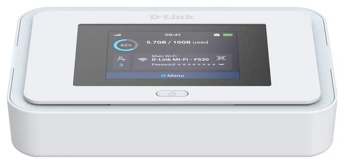 D-Link F530 5G NR AX3000 Wi-Fi 6 Mobile Hotspot Blanco