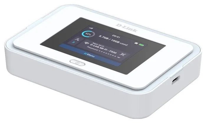 D-Link F530 5G NR AX3000 Wi-Fi 6 Mobile Hotspot Blanco