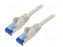 GOOBAY Patch cord Cat 6a S/FTP 5m Gris