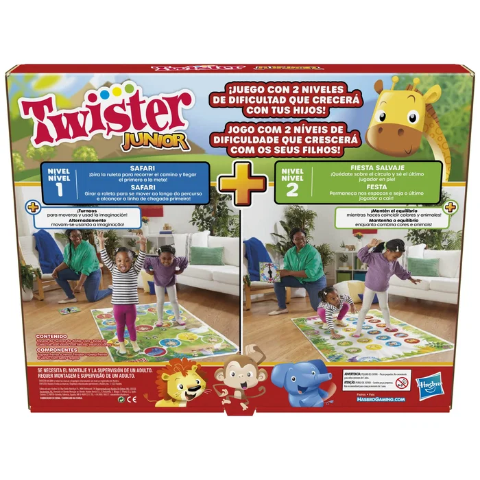 Hasbro Twister Junior Versión Multilingüe