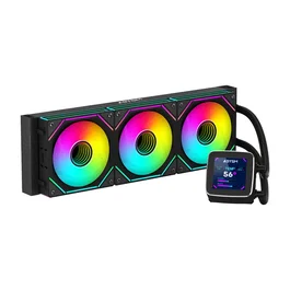 Abysm Oceanic LCD 360 ARGB Kit de refrigeración líquida con pantalla LCD y 3 ventiladores de 120mm