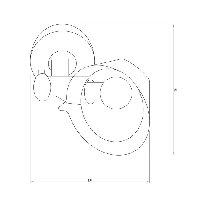 Neya Aplique de Pared Metal Amol