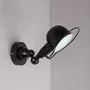 Neya Aplique de Pared Metal SKD-W1023, Diseño Elegante Retro, Luz E27 para Ambiente Cálido/Frío/Neutro, para Comedor, Dormitorio, Cocina