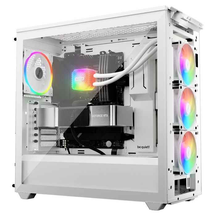 Be Quiet! LIGHT LOOP 360mm AIO Refrigeración Líquida - Ventiladores ARGB Blanco - 105.1 m³/h - Compatible con Intel LGA 1700/AM5